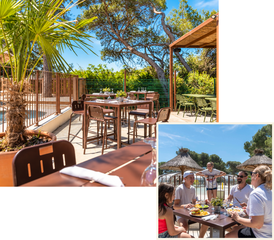 Le restaurant - Restaurant Du Camping  - L'Isle-sur-la-Sorgue - Restaurant Sorgues - top resto L'ISLE-SUR-LA-SORGUE