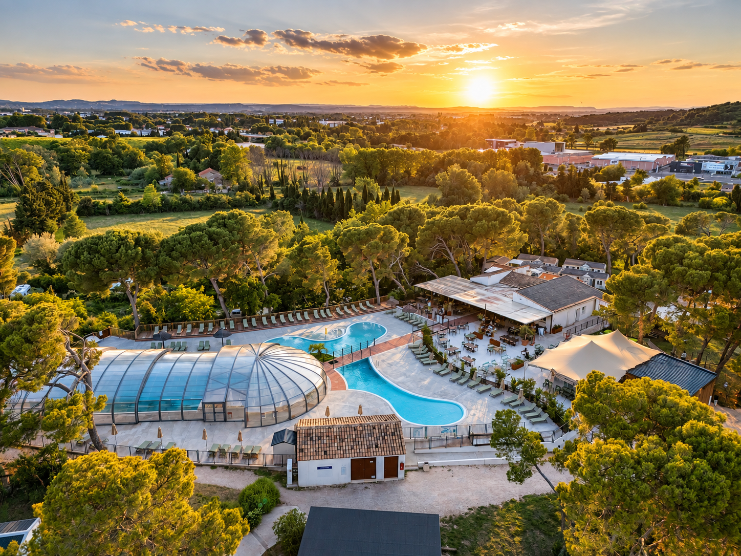 Restaurant Du Camping - Restaurant Vedene - Restaurant Vedène - Restaurant Avignon Parc